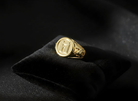 Gates of Ishtar Ring  - 18K Gold Plated